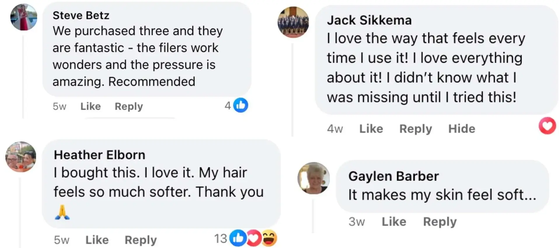 IonDrops before-and-after skin and hair comparison