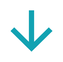 Downward arrow — scroll cue