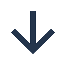 Downward arrow — scroll cue
