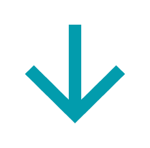 Downward arrow — scroll cue