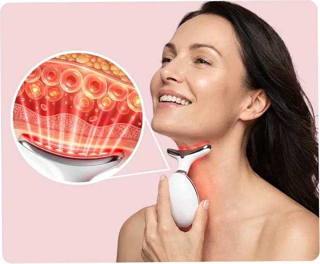MyoGlow results — before-and-after visual