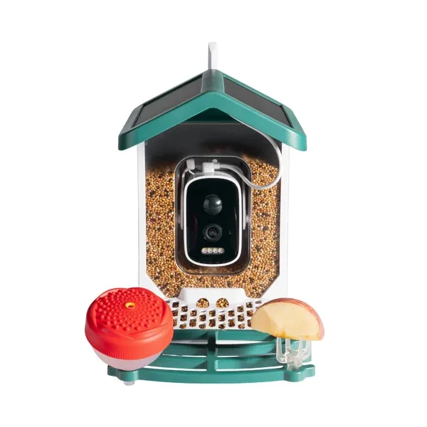 Happy Birdy solar bird feeder with camera