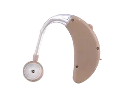 Traditional bulky hearing aid comparison